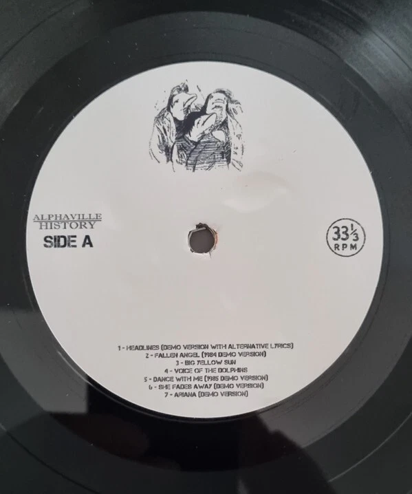 Alphaville - History Lathe cut record Foto 4 de 4