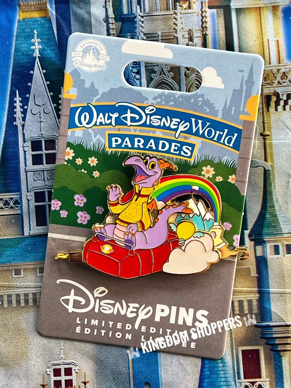 2024 Disney Parks Walt Disney World Parades Series Figment Epcot LE 3000 Pin