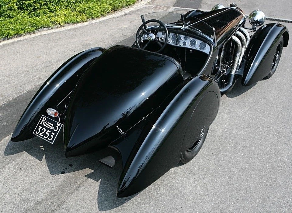 Mercedes-Benz Race Car Classic Custom Concept Hot Rod Sports sl - Image 4 of 4