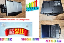 PANASONIC  CF-53 MK3 NONTOUCH🔹i5-3340M@2.70GHz✔️16GB✔️1TB HD✔️WIN10P64B✔️SALES