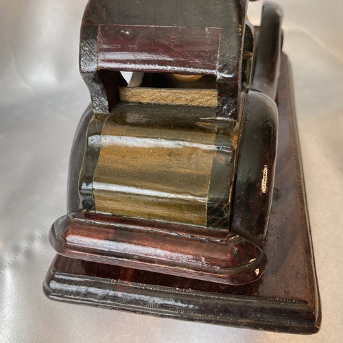 "Modelo de madera vintage de 8"" para coche antiguo plataforma de madera hecha a mano, detallada, brillante" - Imagen 6 de 8