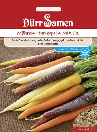 Zanahorias Harlequin Mezcla F1 Zanahorias Semillas De Dürr Samen Aprox. 500 Korn