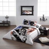 Hendrix Love Power - Duvet & Pillows Cover Set - Uk Double / Us Full Twin Beds Hendrix Love Power - Duvet & Pillows Cover Set - Uk Double / Us Full Twin Beds