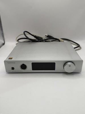 Topping DX7s DAC Headphone Amplifier Hi-Res Audio Balanced Output Silver Tested