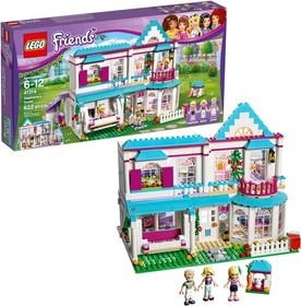 LEGO Friends Stephanie's House 41314 Build and Play Toy House with Mini Dolls, D