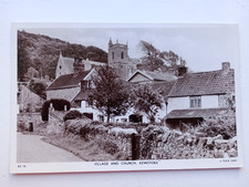Topographical postcard - Village and Church Kewstoke, Somerset - Tucks postcard