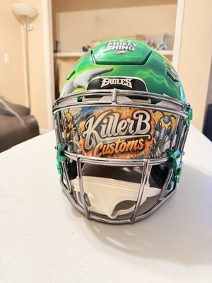 AJ Brown Philadelphia Eagles Custom KBC Full Size Spoed Flex Football Helmet NFL