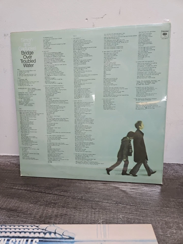 Simon And Garfunkel "Bridge Over Troubled Waters-Classic Records   - New - Image 2 of 2
