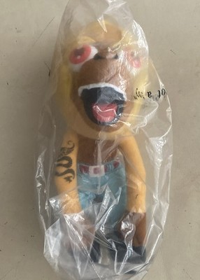 2007 PUNKY PETS Plush Monkey Toy Punk Fur Hair Outfit Tattoos 11''   w/ TAGS RARE