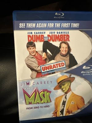 Dumb and Dumber / The Mask, 2-Pack (Blu-ray Disc, 2012) Jim Carrey Comedy