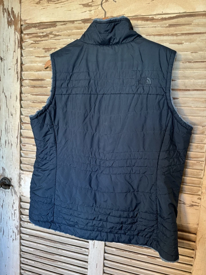 Chaleco polar aislante reversible XL The North Face para mujer Foto 4 de 4