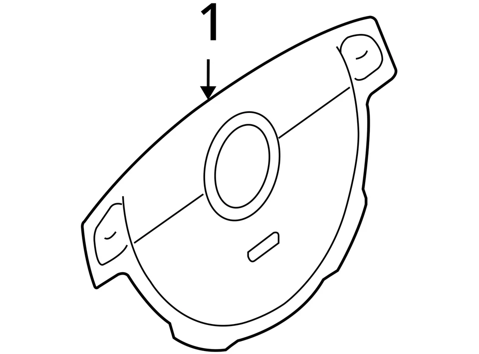 Air Bag Driver Wheel Fits 04-08 FORENZA 772002 Foto 3 de 4