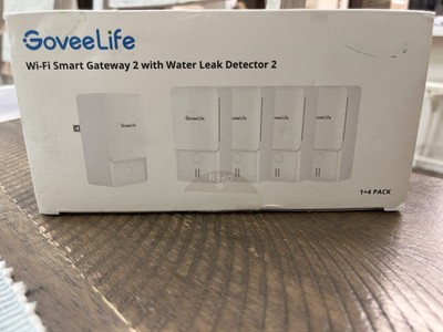 GoveeLife Wi-Fi Smart Gateway 2 with Water Leak Detector 2 1+4 Pack