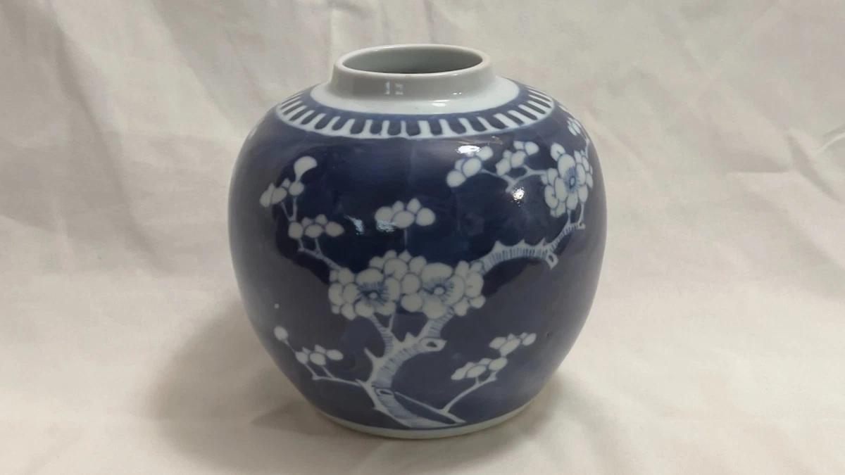 陶瓷蓝色1850-1899 中国古董花瓶| eBay