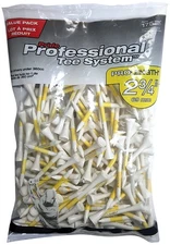Pride PTS 175-Count Wood Golf Tees, ProLength 2 ¾"