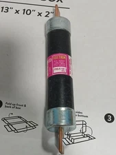 NOS Bussmann FRS-R 100 FUSETRON Dual Element Time Delay Fuse 100A, 600V Buss
