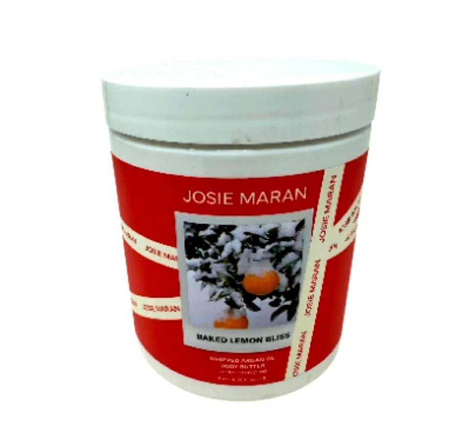 Lote de 3 paquetes de aceite de argán batido Josie Maran 20 OZ MANTEQUILLA CORPORAL HORNEADA LIMÓN BLISS  Foto 4 de 4