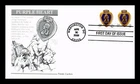 DR JIM STAMPS US COVER PURPLE HEART FIRST DAY ISSUE COMBO PANDA CACHET