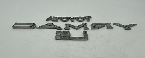Toyota Camry Le 1992-1996 cromo tapa trasera emblema insignia símbolo placa de identificación - Imagen 20 de 20