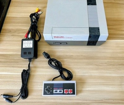 Nintendo Nes Console Complete W/ New 72 Pin Connector Installed. Excellent