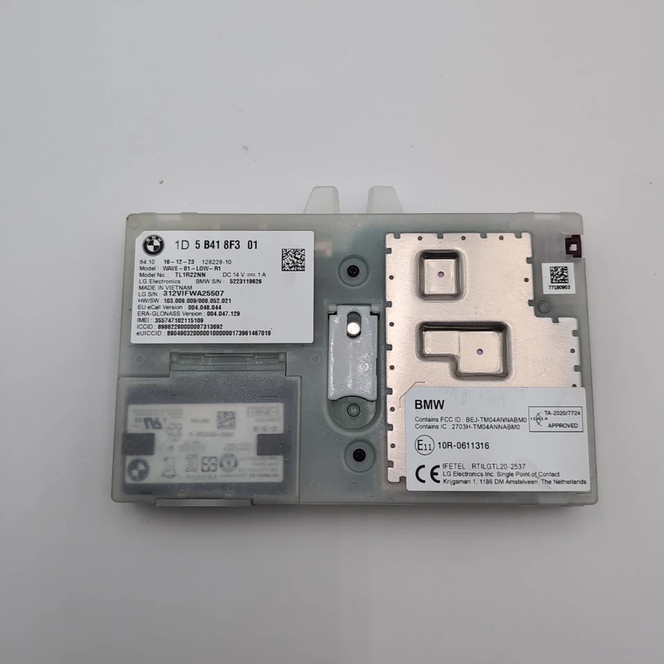 2024 BMW X1 TELEMATICS COMMUNICATION COMPUTER CONTROL MODULE UNIT - Image 3 of 4