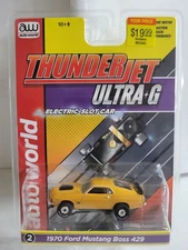 Auto World 1970 Ford Mustang Boss 429 HO Scale Slot Car SC411