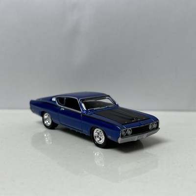 1969 69 Ford Torino Talladega Collectible 1/64 Scale Diecast Diorama Model