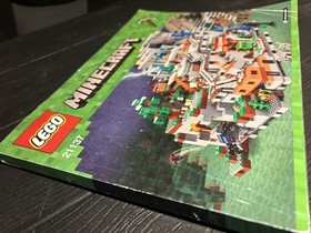 LEGO Minecraft: The Mountain Cave (21137) INSTRUCTION BOOK ONLY