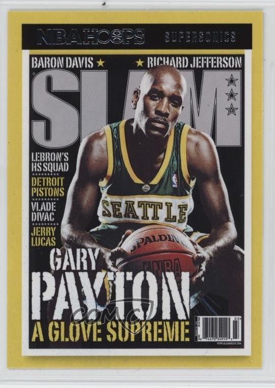 2021-22 Panini NBA Hoops Slam Gary Payton #SLAM#67 HOF 2tj
