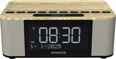Kenwood CR-ST 55 DAB Holzoptik Uhrenradio, DAB, Weckfunktion,Snooze, Sleep-Timer