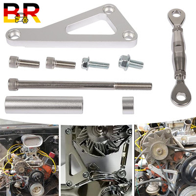 Small Block Aluminum Alternator Bracket Long Water Pump Lwp Chevy SBC 305 350