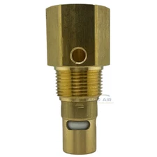 1" Female NPT x 1" Male NPT Brass Air Compressor In-Tank Check Valve