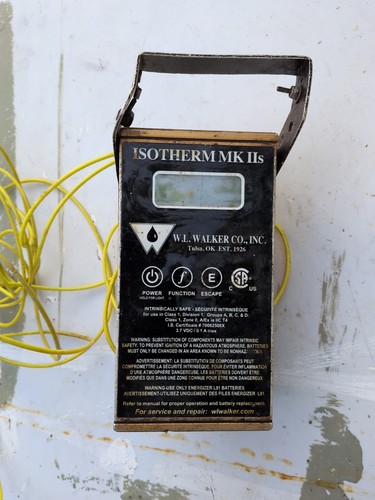 W.L. Walker Mark IIS-Isotherm Digital Thermometer w/ Probe and 75 ft. Cable Asse