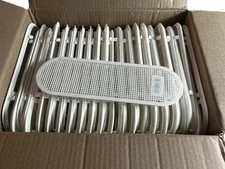 36 Ct. GAF Master Flow 12x4 Undereave Soffit Intake Vent Plastic White Lot of 36