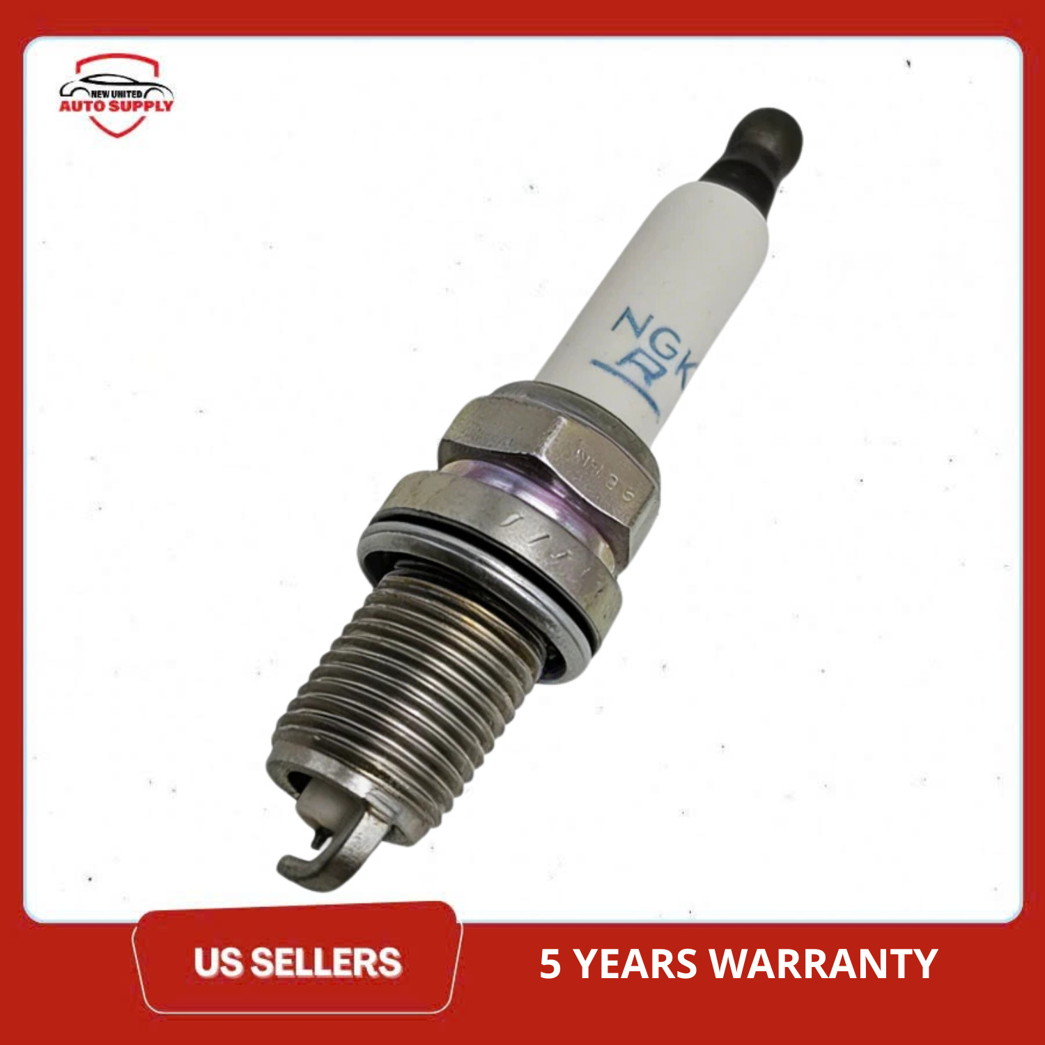 Set of 4 Spark Plugs NGK 1675 Laser Platinum Premium OEM # PFR7S8EG for Audi VW