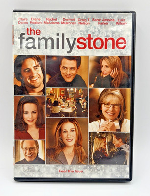 The Family Stone DVD 2005 Romantic Comedy Film PG13 Diane Keaton Rom Com Used