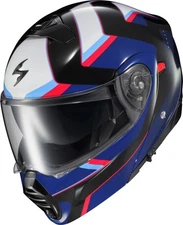 Scorpion 93-1415 EXO-GT930 Transformer Morph Helmets Lg Blue/Red