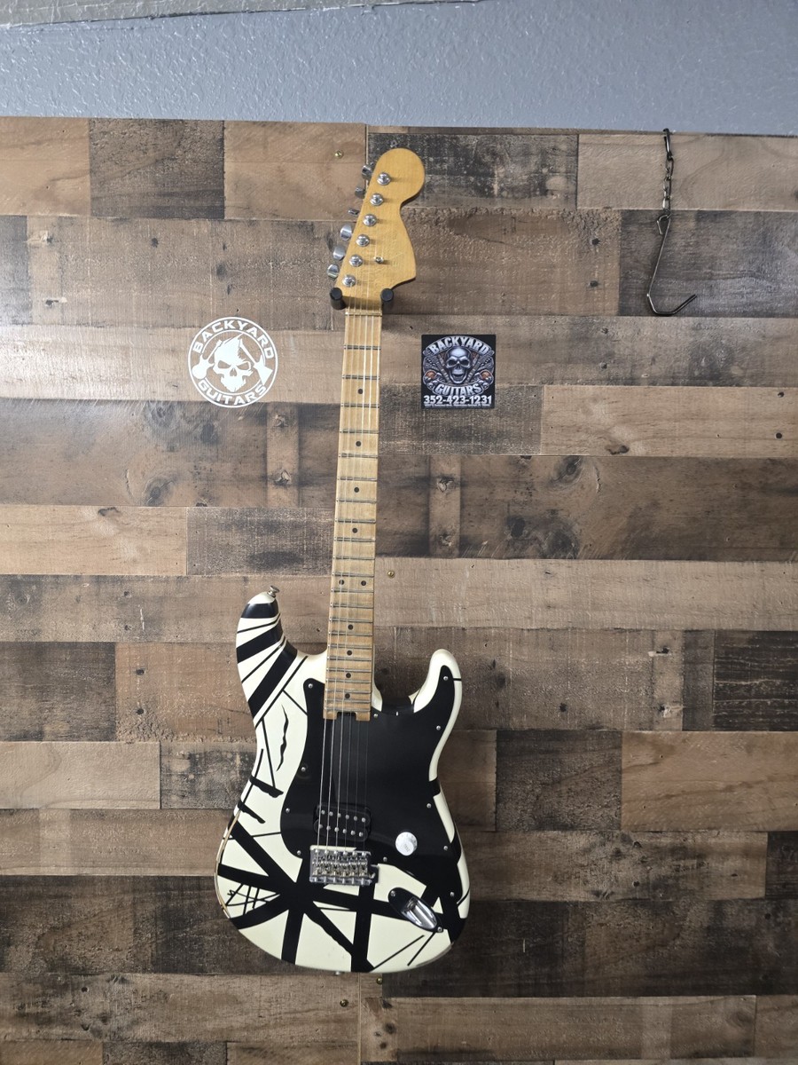 ギター Petka Ive EVH Striped Series '78 Eruption Relic Electric Guitar, EVH W