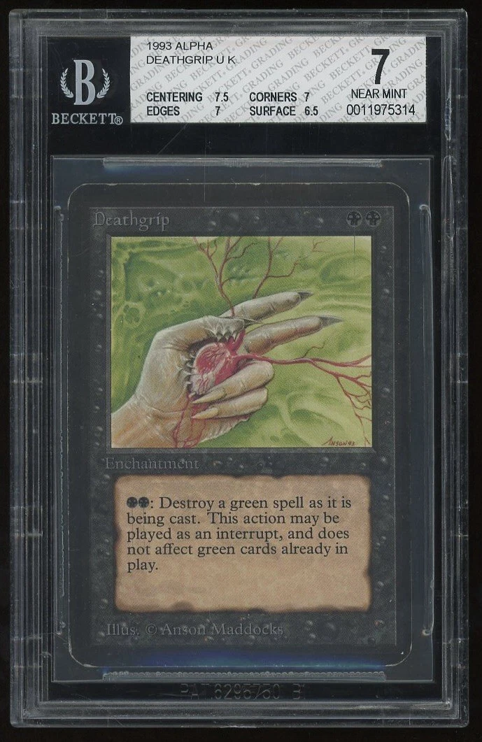 Magic: the Gathering BECKETT 评级服务(BGS) Limited Edition-Alpha