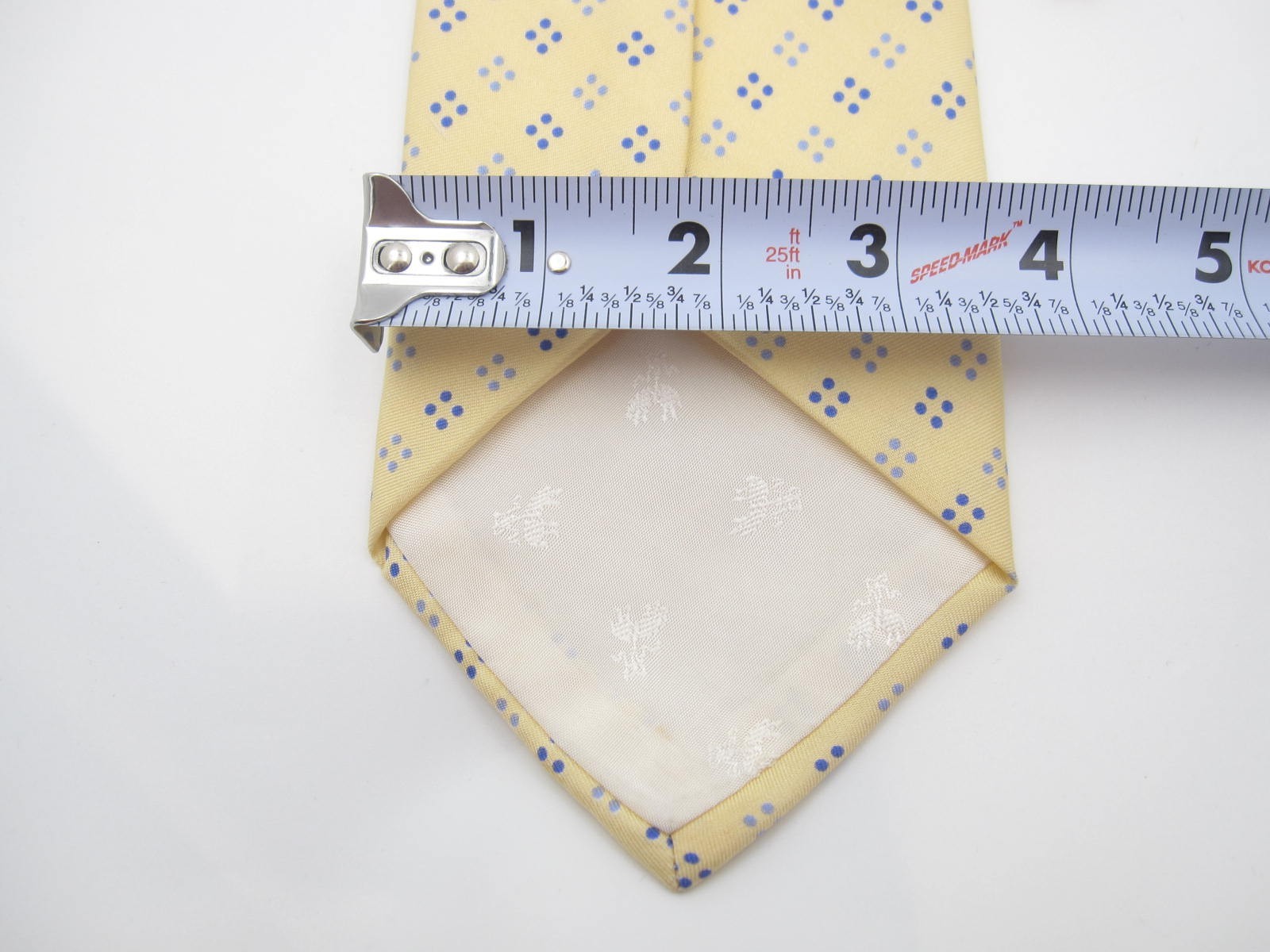 Y2K Vintage Brooks Brothers 346 All Silk Geometric Neck Tie (Made in USA) thumbnail 5