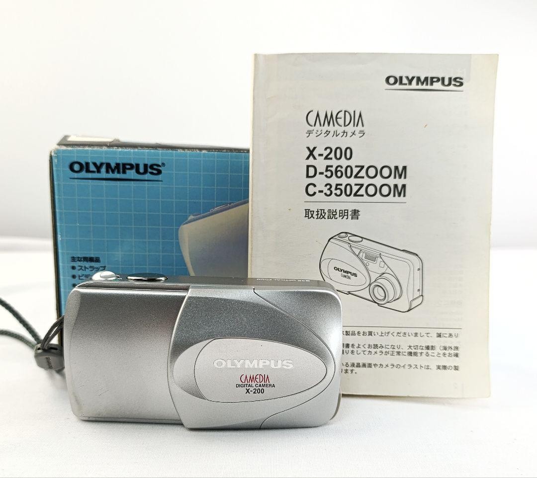 OLYMPUS　X-200 Olympus Camedia X200 Digital Camera Used, Compact, Good