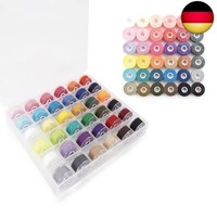 NäHmaschine Spulen, 36 Farben Spulen Unterfaden NäHgarn NäHmaschinenspulen Sorti