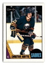 1987-88 Christian Ruuttu O-Pee-Chee Rookie - Buffalo Sabres