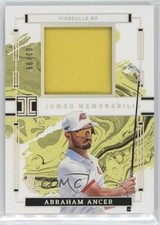 2024 Panini Impeccable LIV Golf Jumbo Memorabilia 3/99 Abraham Ancer 4z8