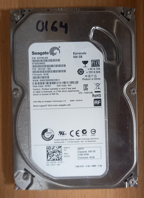 Seagate Barracuda 500GB Interne Festplatte (HDD) [0164]