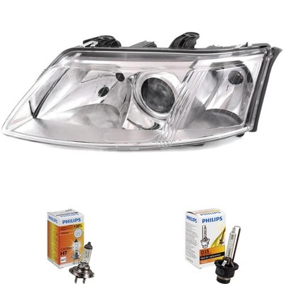 Xenon Scheinwerfer links für Saab 9-3 II Typ YS3F Bj. 03-07 D2S+H7 inkl. Lampen