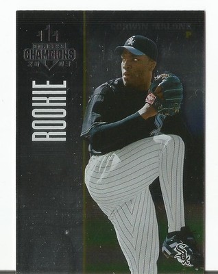 Corwin Malone 2003 Donurss Champions METALIZED SP RC #57 WHITE SOX 053/100
