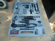 FIXIT Tools 56 pc Handyman Tool Set Sockets, Pliers, Hammer, Screwdrivers +++