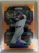 2022 Panini Prizm - Tier III Ty France #233 Bronze Donut Circle Prizm /40