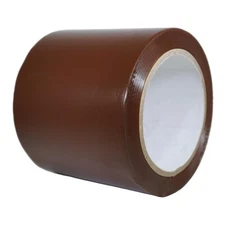 GGR Supplies T.R.U. CVT-536 Brown Vinyl Pinstriping Dance Floor Tape 4 in. Wi...